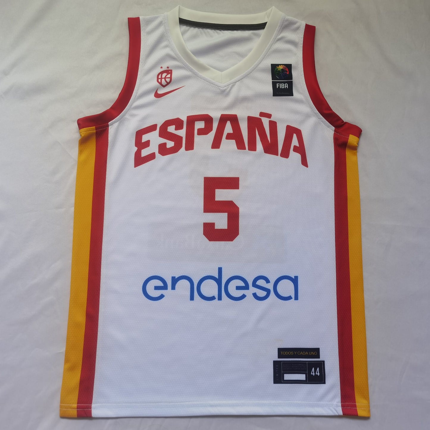 CAMISETA ESPAÑA SEGUNDA EQUIPACIÓN