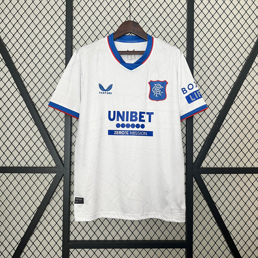 CAMISETA SEGUNDA EQUIPACIÓN RANGERS 24/25 VERSIÓN FAN