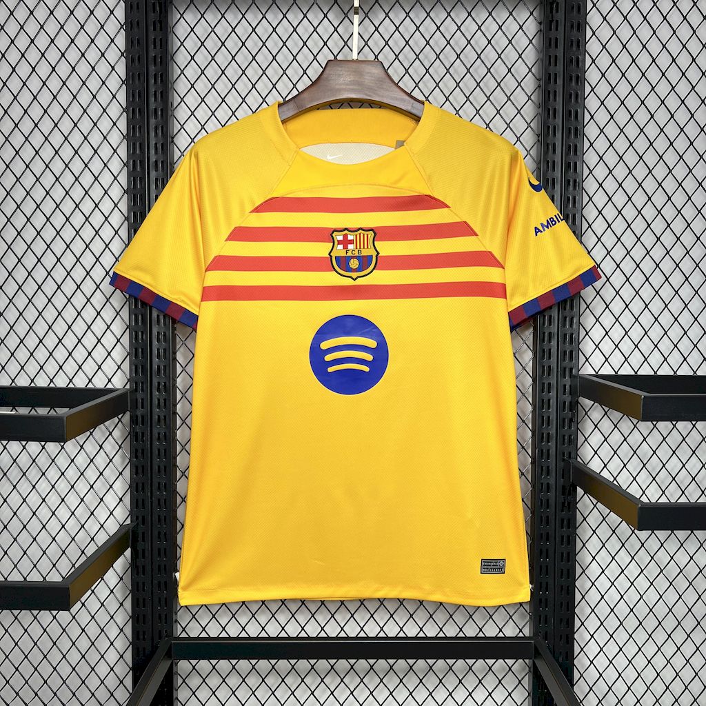 CAMISETA CUARTA EQUIPACIÓN BARCELONA 24/25 VERSIÓN FAN