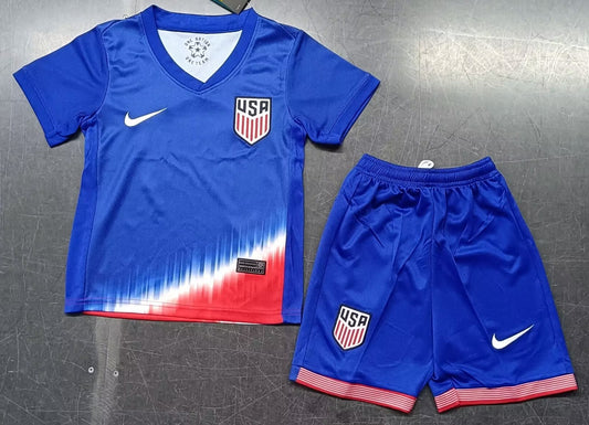 CAMISETA SEGUNDA EQUIPACIÓN ESTADOS UNIDOS 2024 VERSIÓN INFANTIL