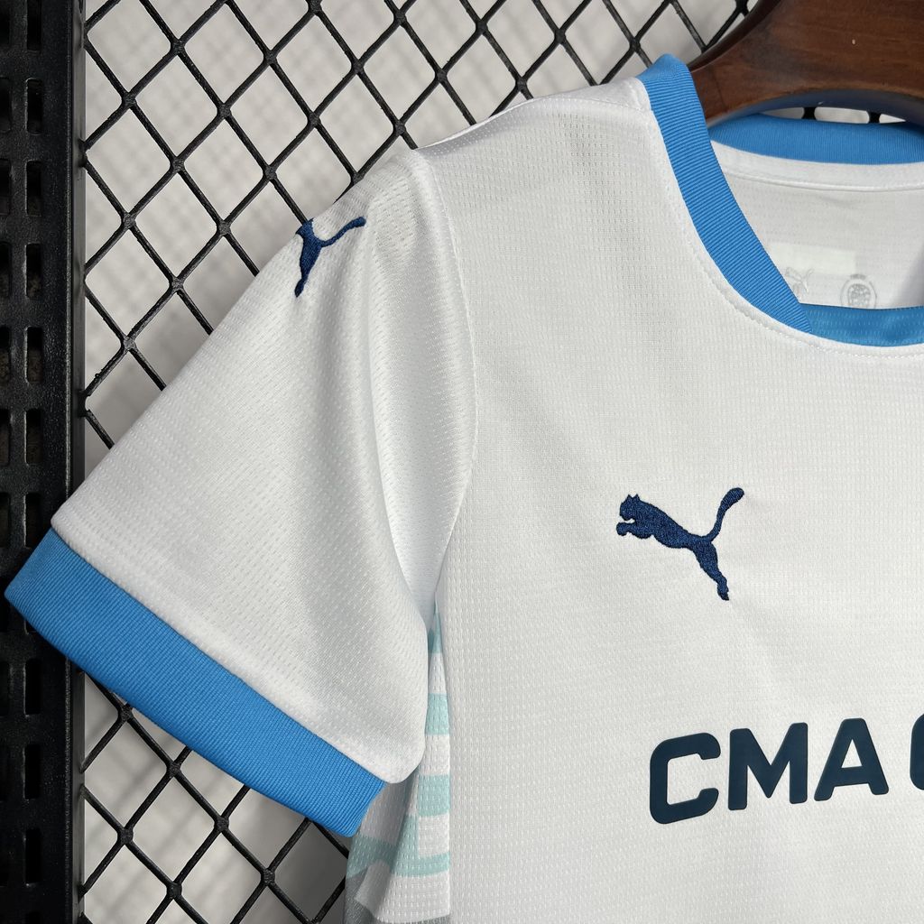 CAMISETA PRIMERA EQUIPACIÓN MARSELLA 24/25 VERSIÓN INFANTIL