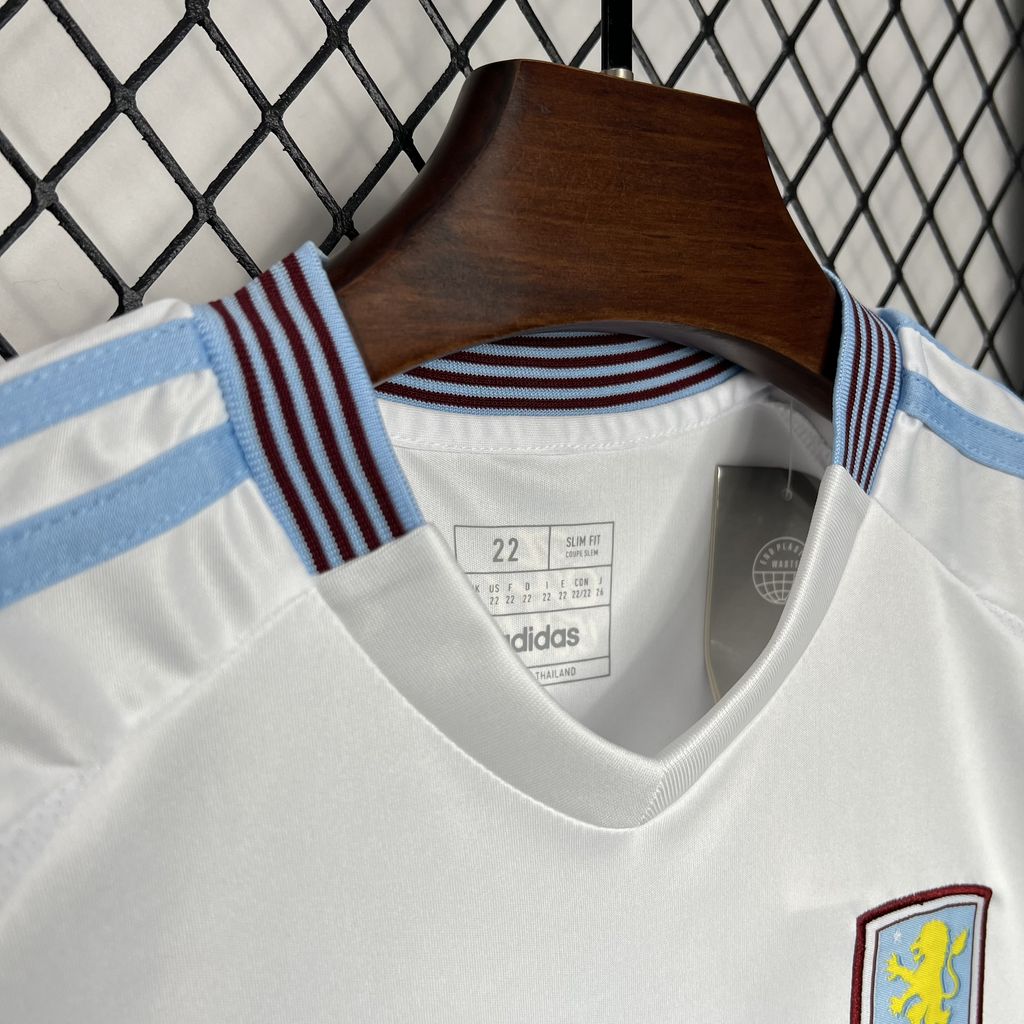 CAMISETA SEGUNDA EQUIPACIÓN ASTON VILLA 24/25 VERSIÓN INFANTIL