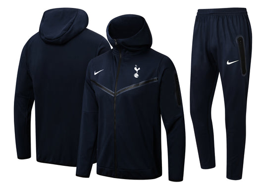 CONJUNTO DE BUZO CIERRE COMPLETO CON GORRO TOTTENHAM