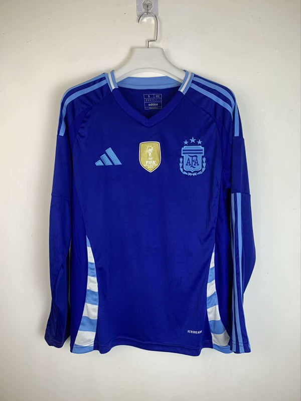 CAMISETA SEGUNDA EQUIPACIÓN ARGENTINA 2024 VERSIÓN FAN