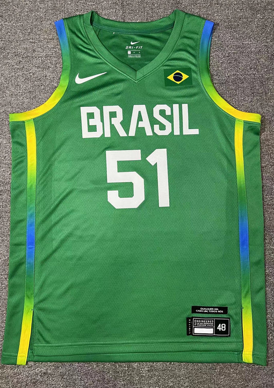 CAMISETA BRASIL SEGUNDA EQUIPACIÓN