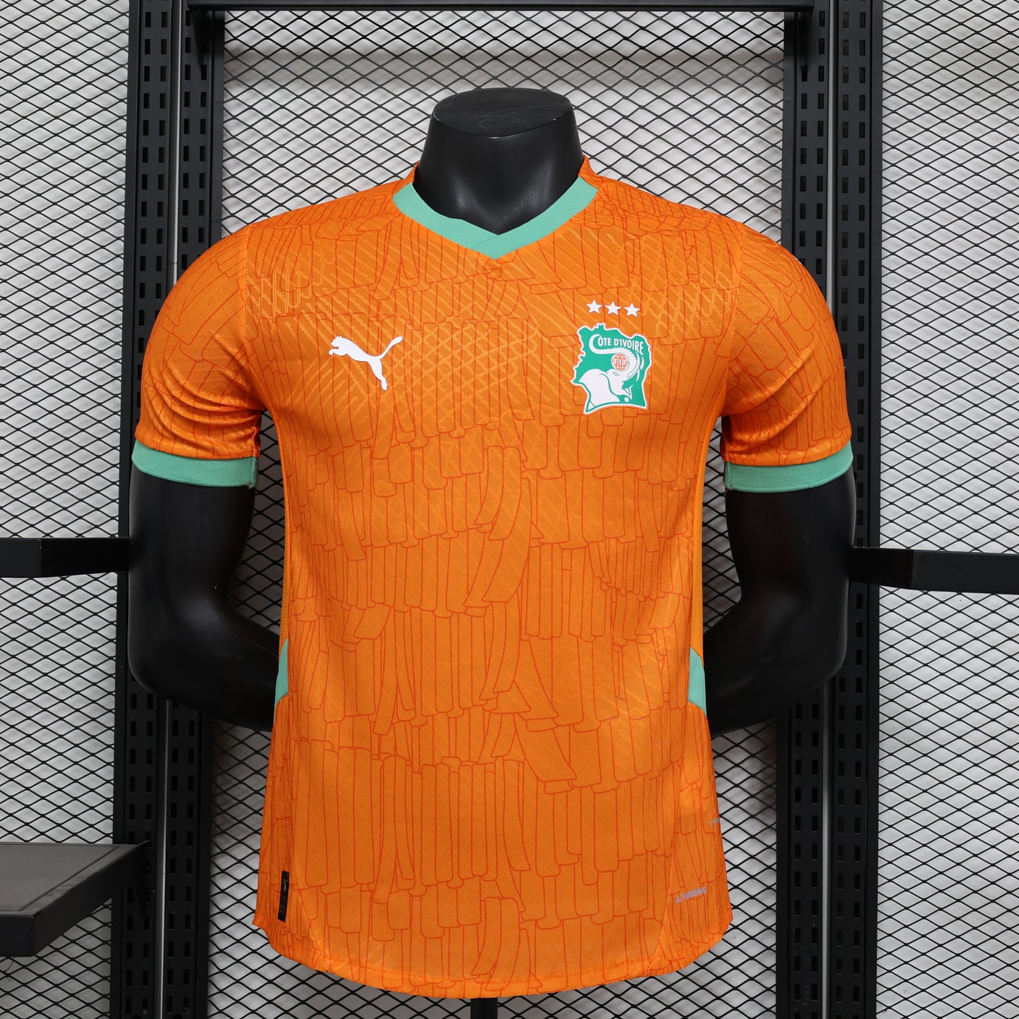 CAMISETA PRIMERA EQUIPACIÓN COSTA DE MARFIL 2024 VERSIÓN JUGADOR