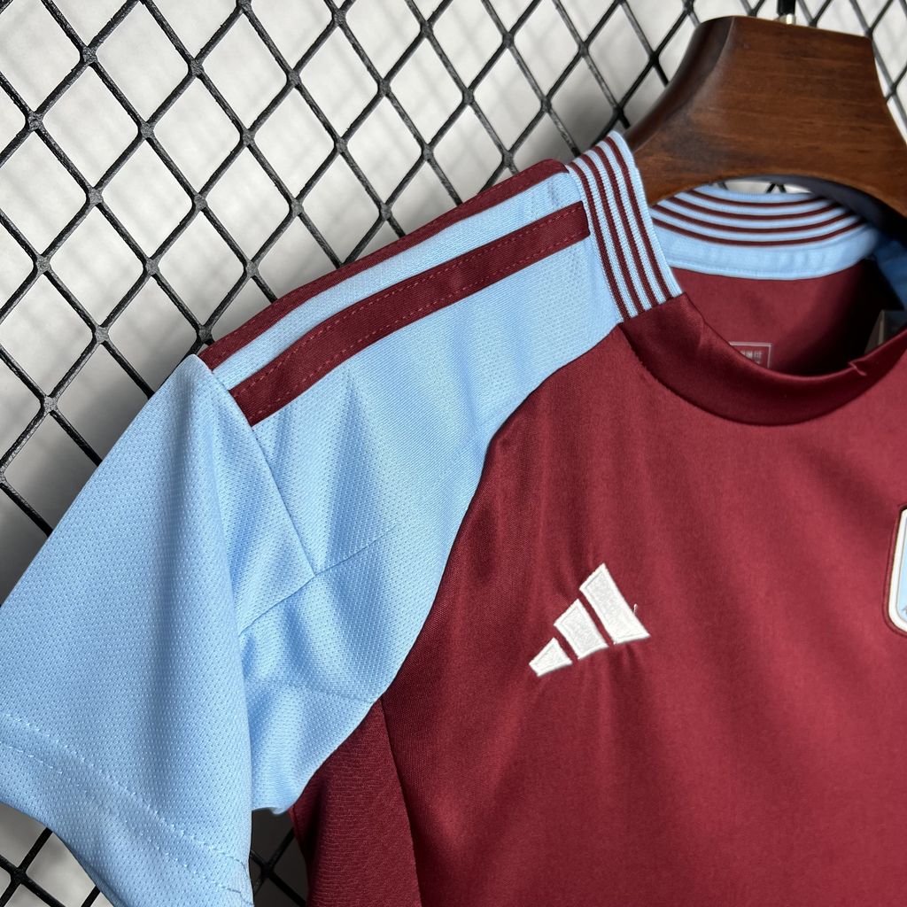 CAMISETA PRIMERA EQUIPACIÓN ASTON VILLA 24/25 VERSIÓN INFANTIL