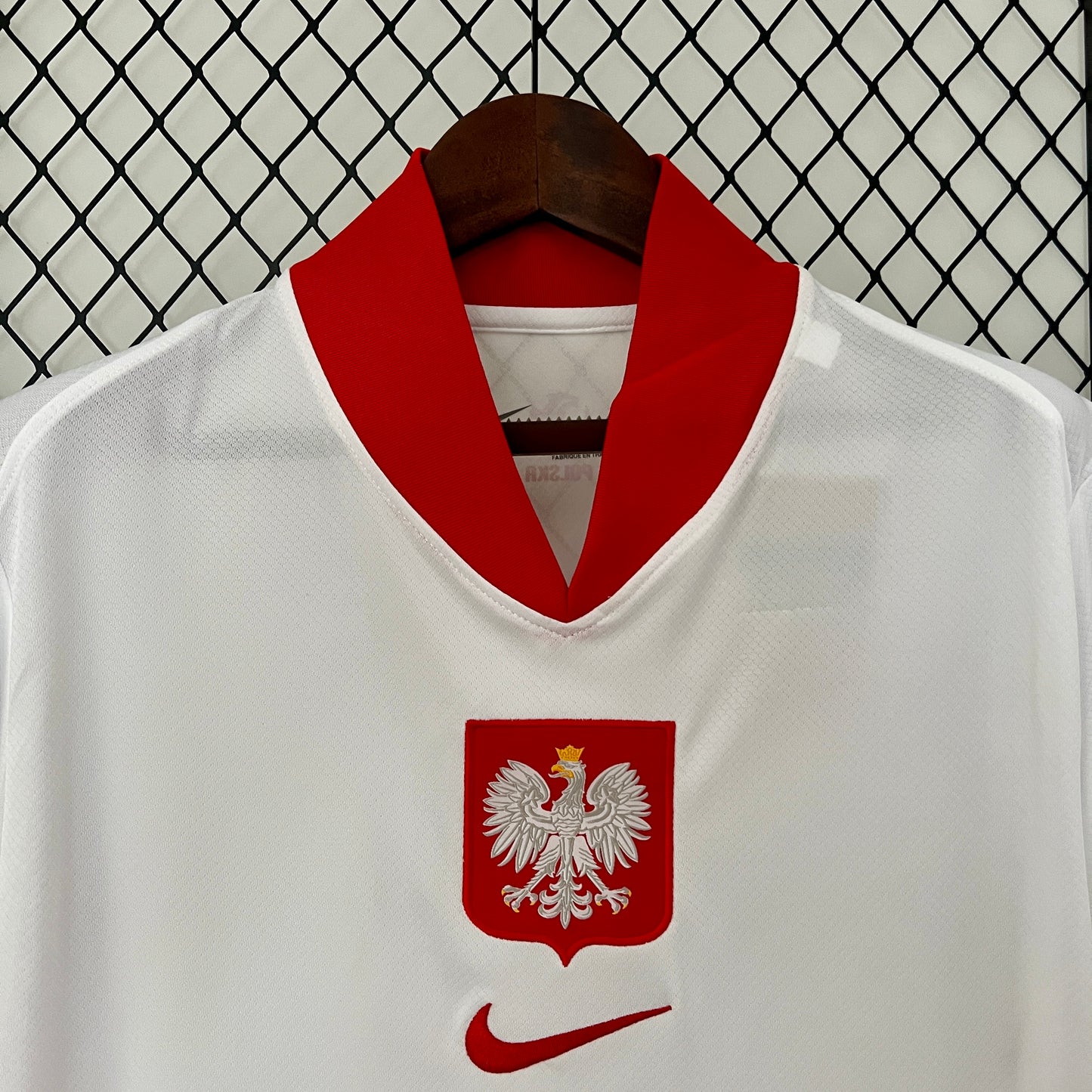 CAMISETA PRIMERA EQUIPACIÓN POLONIA 2024 VERSIÓN FAN