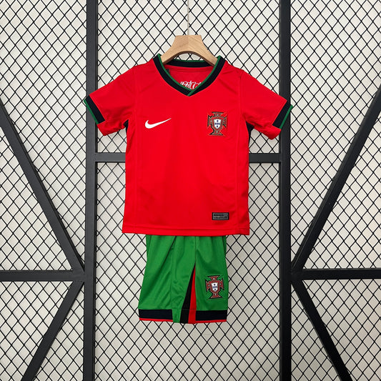 CAMISETA PRIMERA EQUIPACIÓN PORTUGAL 2024 VERSIÓN INFANTIL