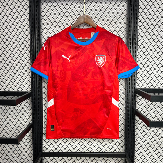 CAMISETA PRIMERA EQUIPACIÓN REPÚBLICA CHECA 2024 VERSIÓN FAN