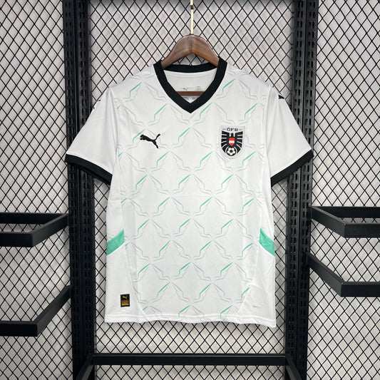 CAMISETA SEGUNDA EQUIPACIÓN AUSTRIA 2024 VERSIÓN FAN