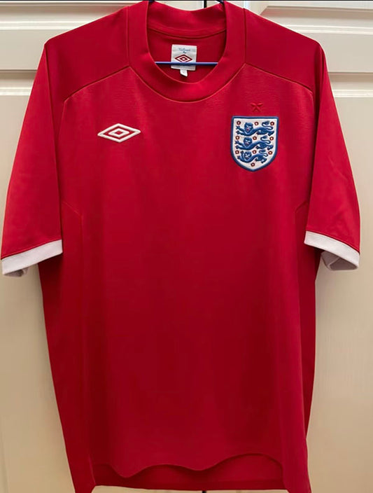 CAMISETA SEGUNDA EQUIPACIÓN INGLATERRA 2010