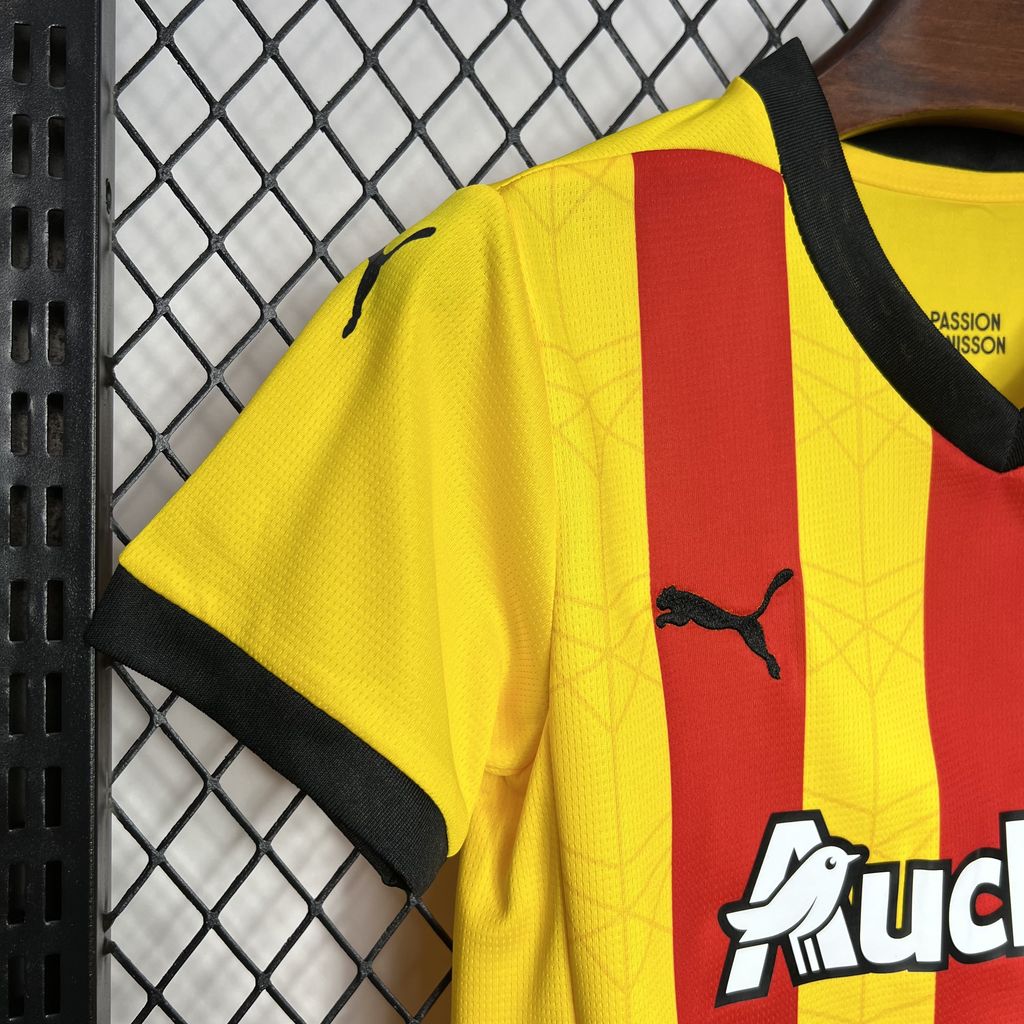 CAMISETA PRIMERA EQUIPACIÓN RC LENS 24/25 VERSIÓN INFANTIL