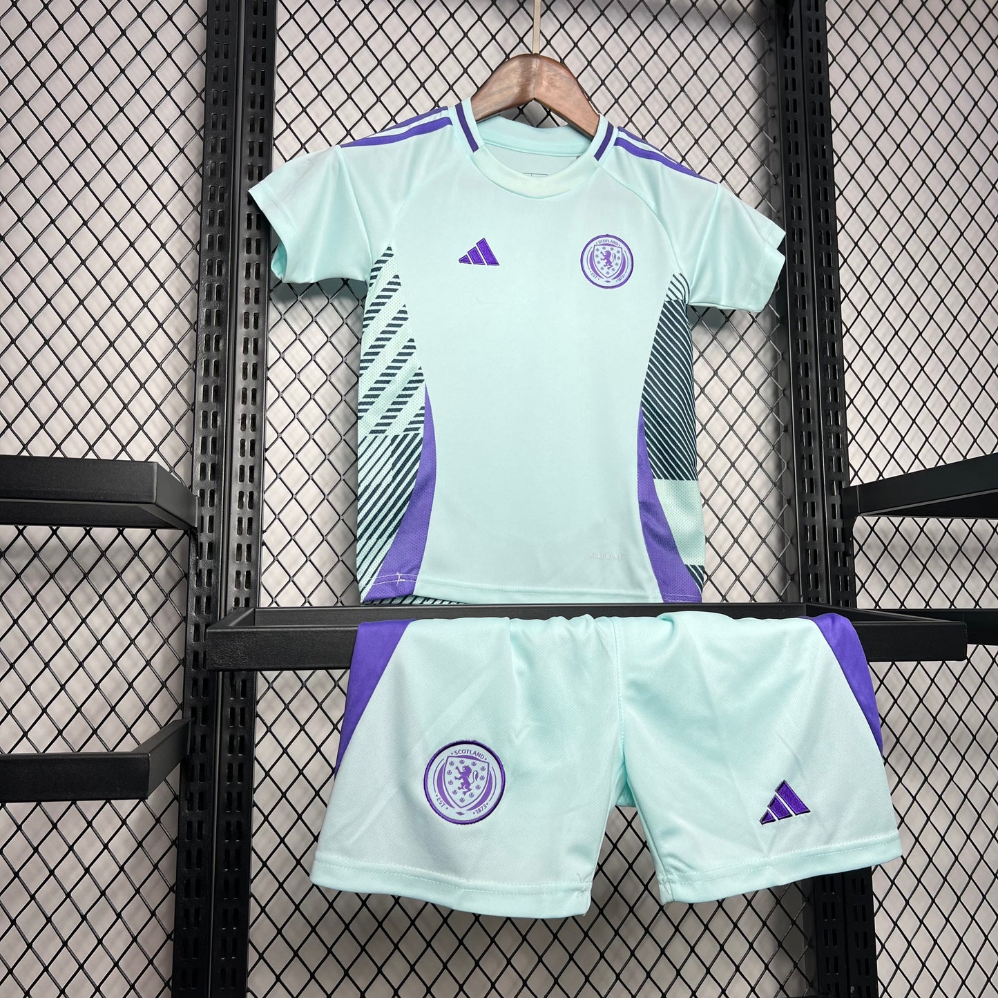 CAMISETA SEGUNDA EQUIPACIÓN ESCOCIA 2024 VERSIÓN INFANTIL