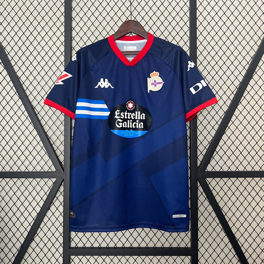 CAMISETA SEGUNDA EQUIPACIÓN DEPORTIVO DE LA CORUÑA 24/25 VERSIÓN FAN