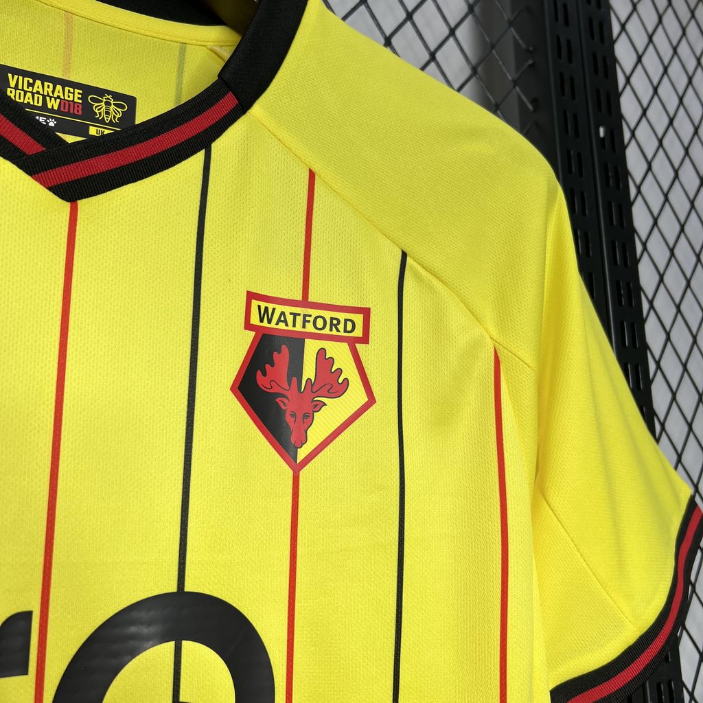 CAMISETA PRIMERA EQUIPACIÓN WATFORD 24/25 VERSIÓN FAN