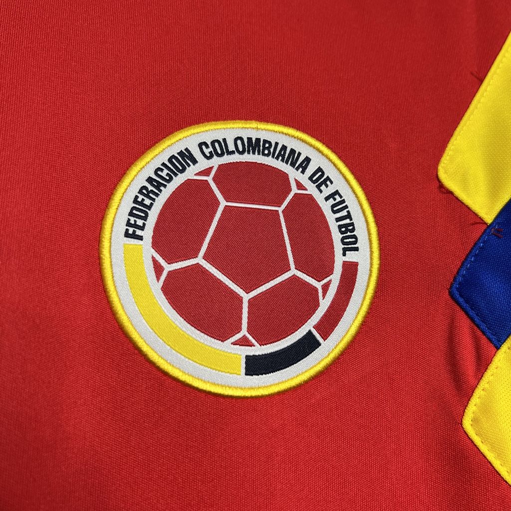 CAMISETA PRIMERA EQUIPACIÓN COLOMBIA 1990