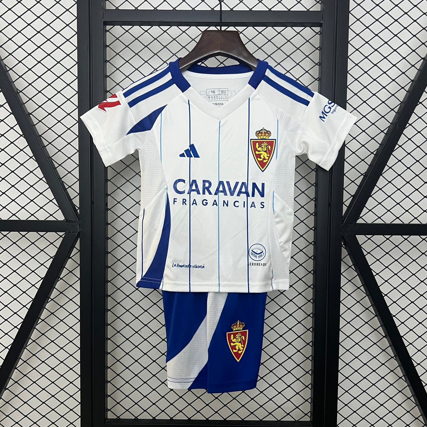 CAMISETA PRIMERA EQUIPACIÓN REAL ZARAGOZA 24/25 VERSIÓN INFANTIL