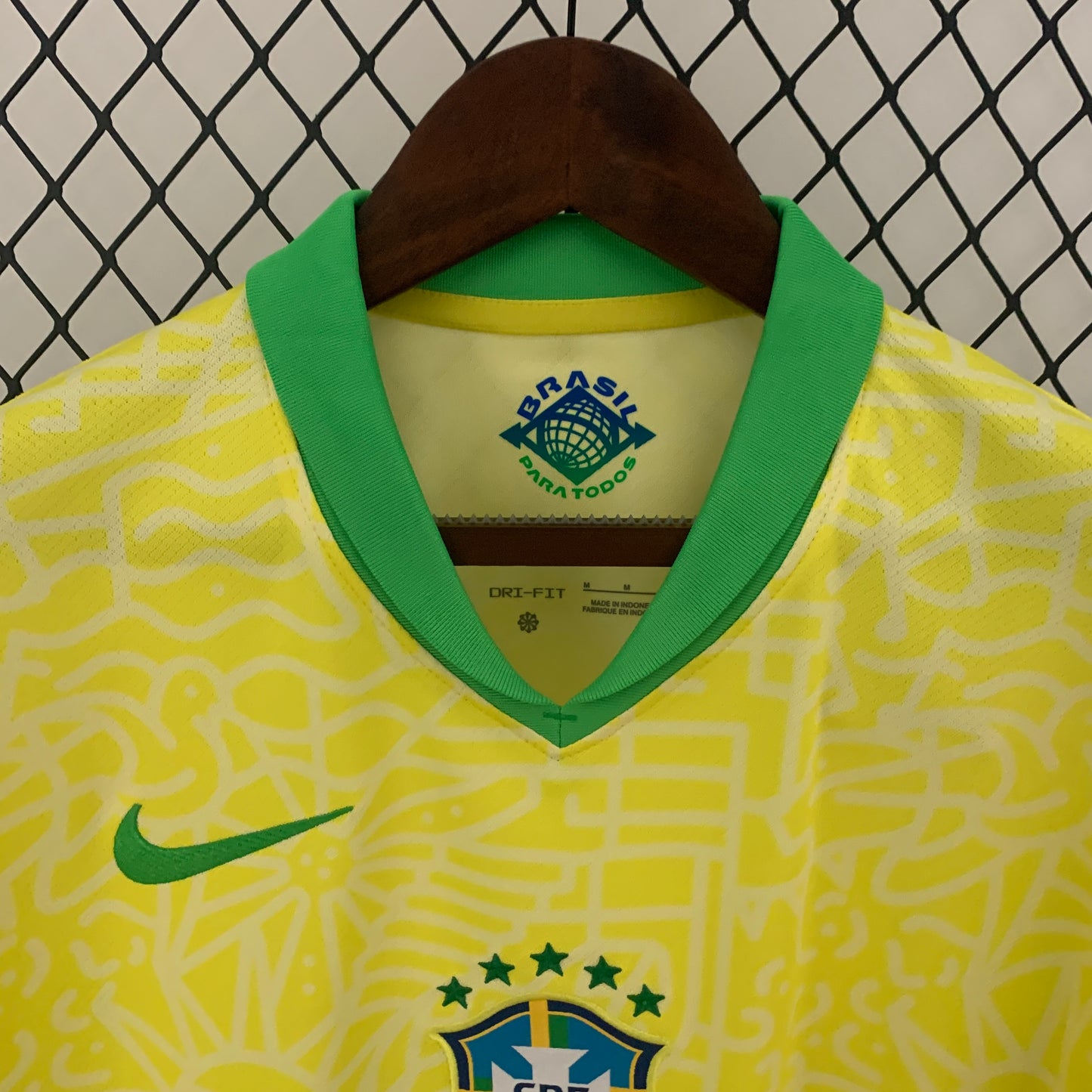 CAMISETA PRIMERA EQUIPACIÓN BRASIL 2024 VERSIÓN FAN