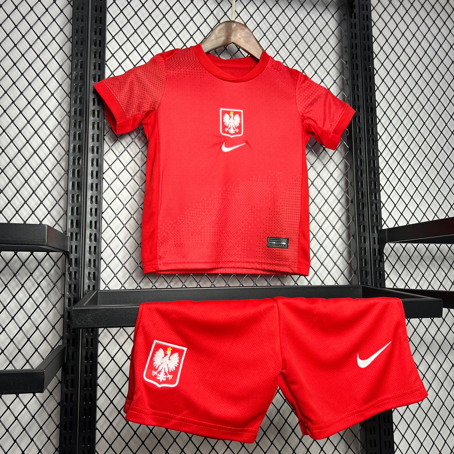 CAMISETA SEGUNDA EQUIPACIÓN POLONIA 2024 VERSIÓN INFANTIL