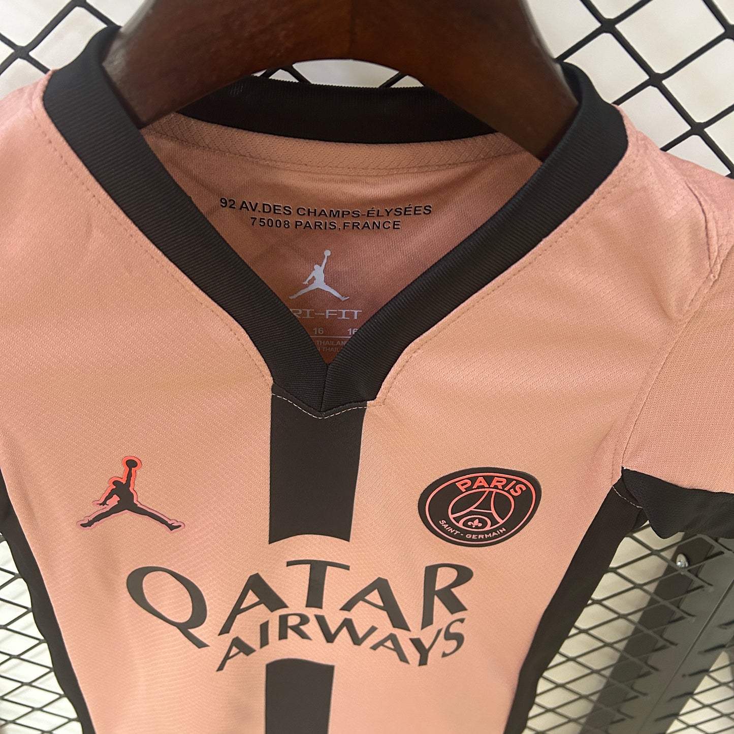 CAMISETA TERCERA EQUIPACIÓN PSG 24/25 VERSIÓN INFANTIL