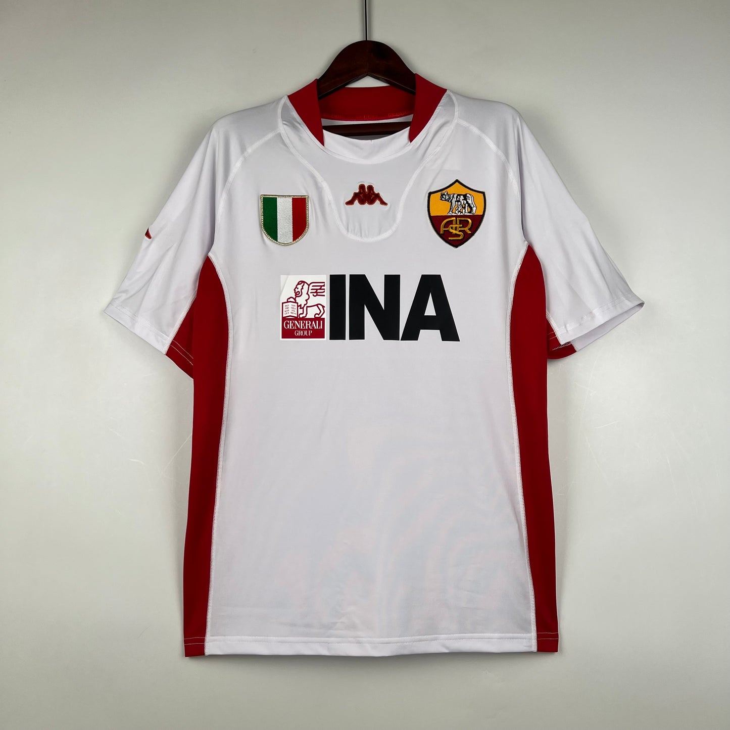 CAMISETA SEGUNDA EQUIPACIÓN AS ROMA 2001/02