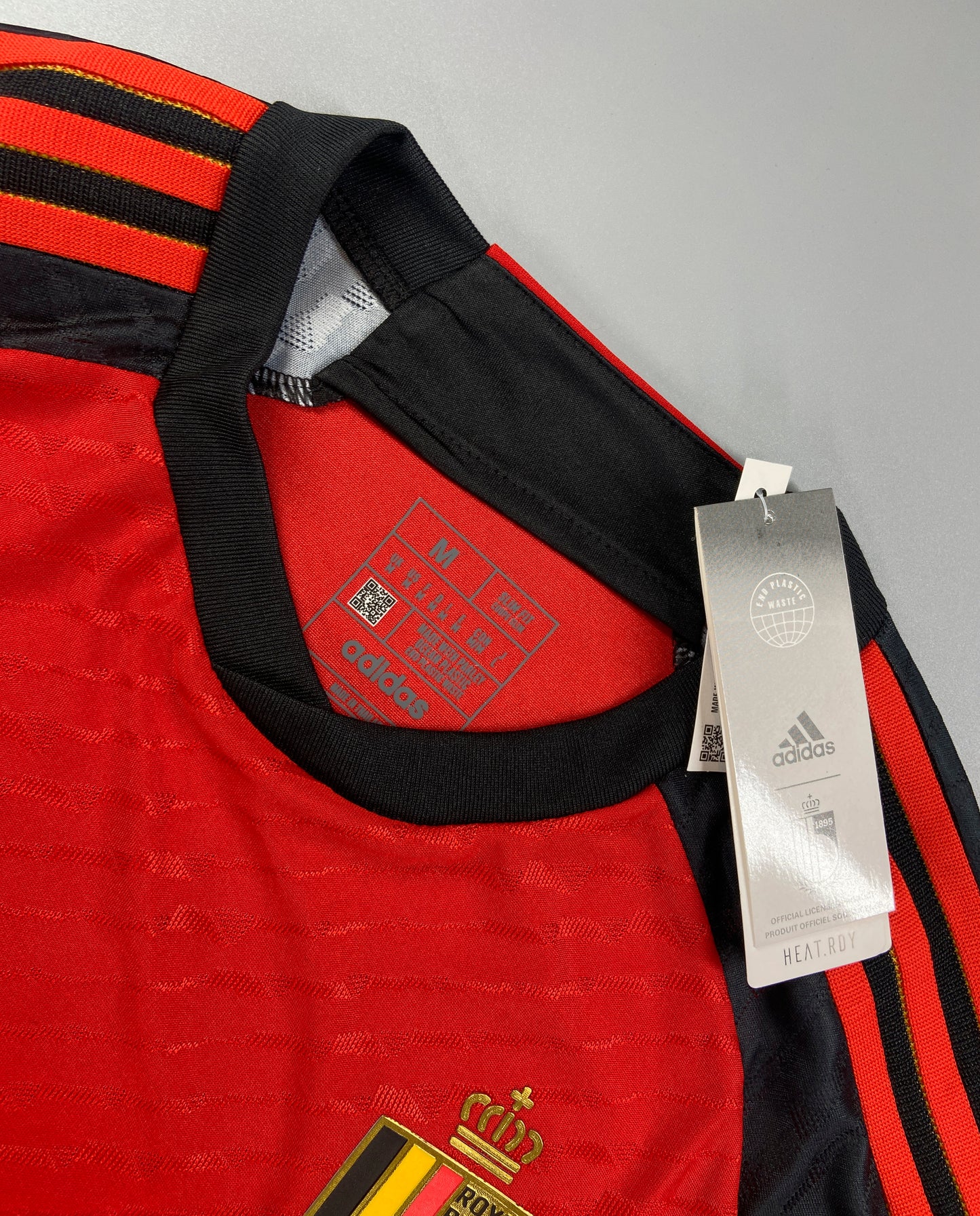 CAMISETA PRIMERA EQUIPACIÓN BÉLGICA 2022 VERSIÓN JUGADOR