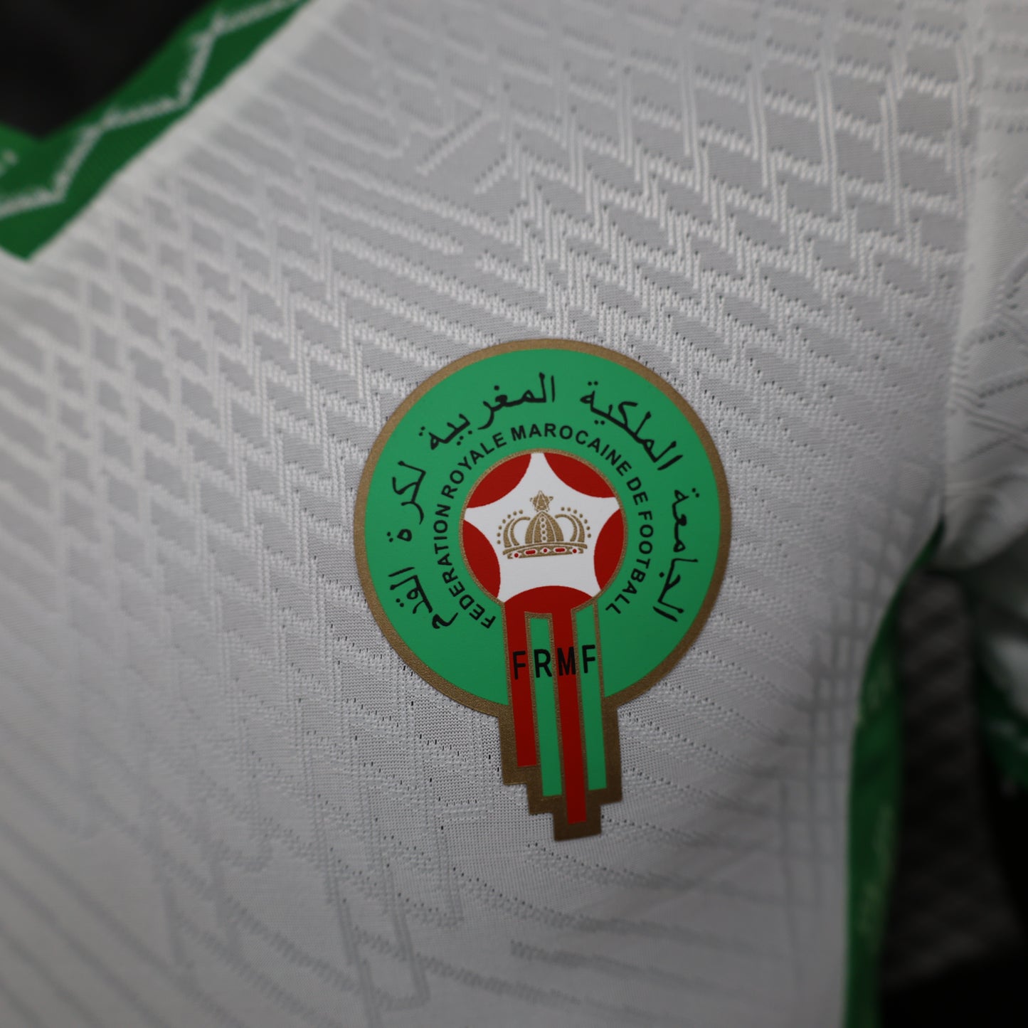 CAMISETA SEGUNDA EQUIPACIÓN MARRUECOS 2024 VERSIÓN JUGADOR