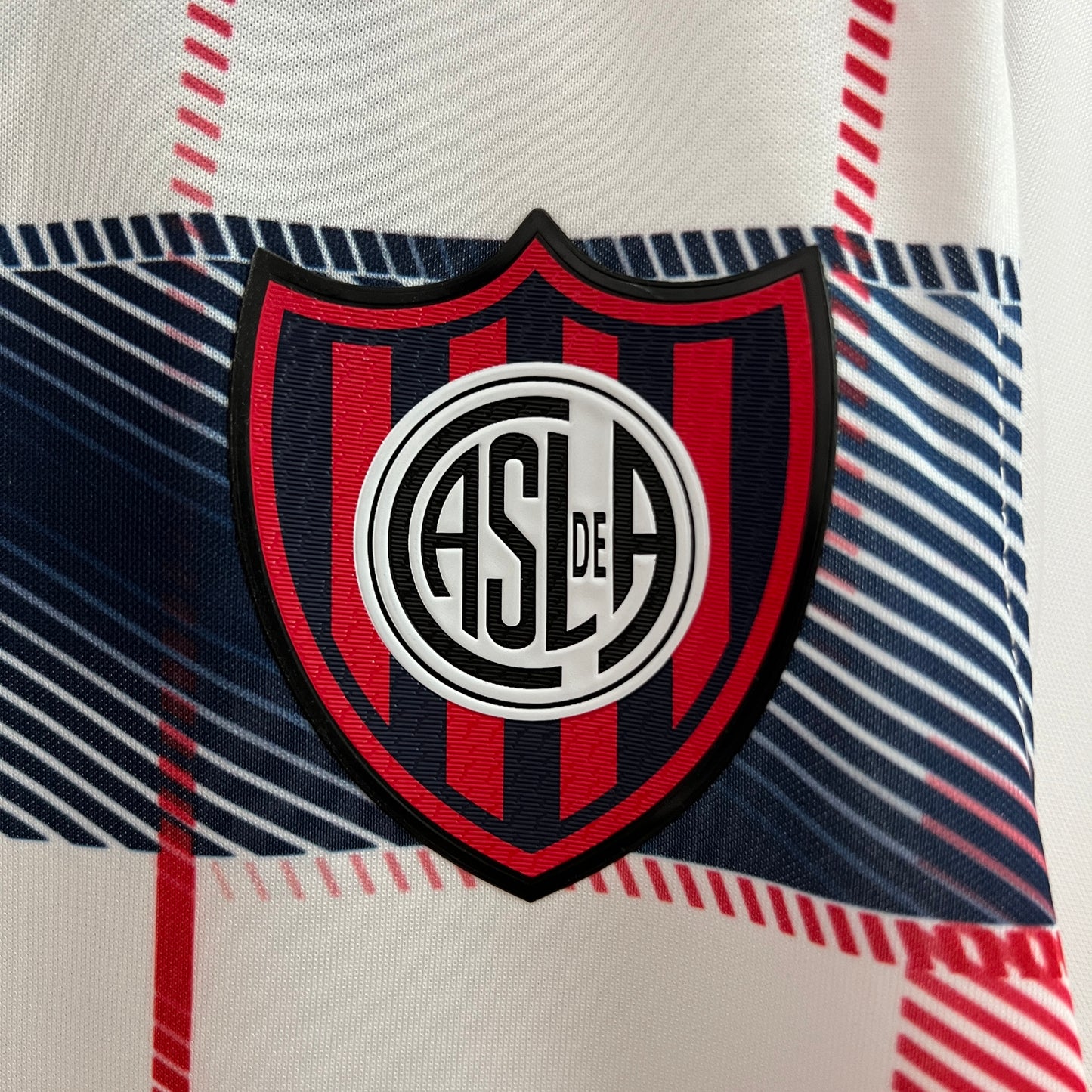 CAMISETA SEGUNDA EQUIPACIÓN SAN LORENZO 2024 VERSIÓN FAN