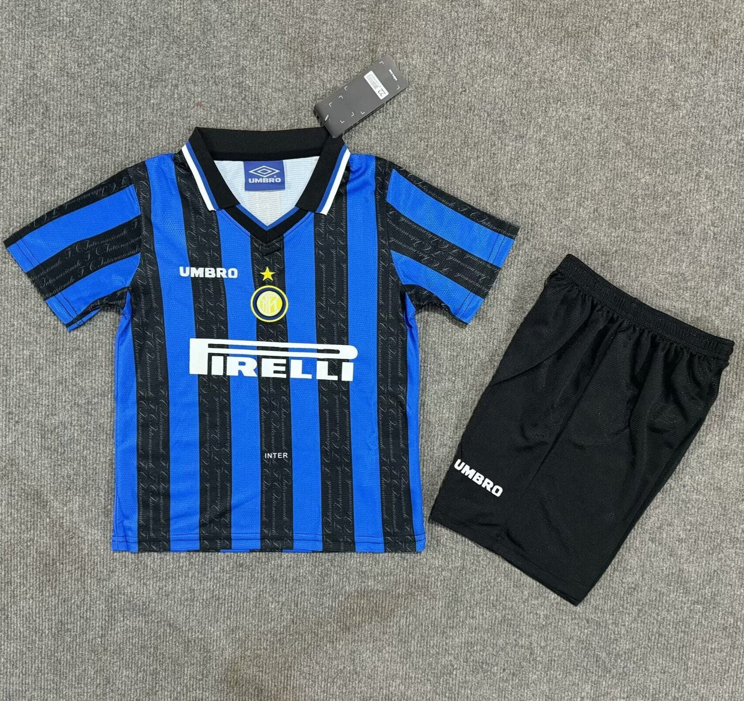 CAMISETA PRIMERA EQUIPACIÓN INTER DE MILAN 1997/98 INFANTIL