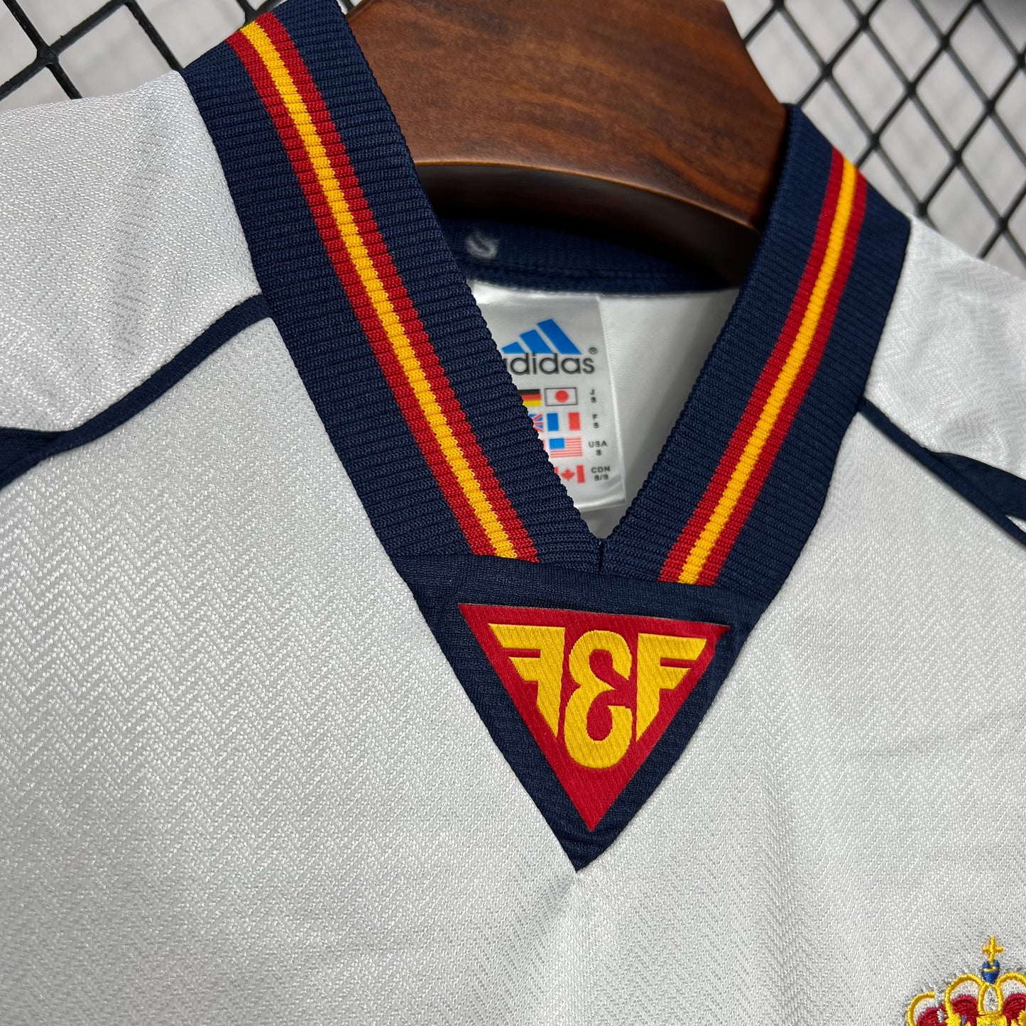 CAMISETA SEGUNDA EQUIPACIÓN ESPAÑA 1998