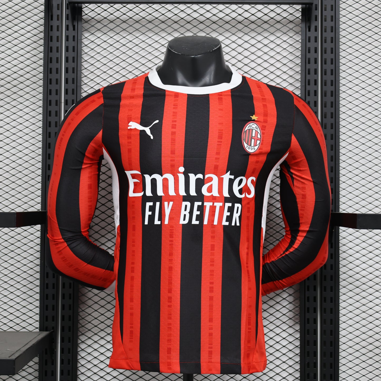 CAMISETA PRIMERA EQUIPACIÓN AC MILAN 24/25 VERSIÓN JUGADOR