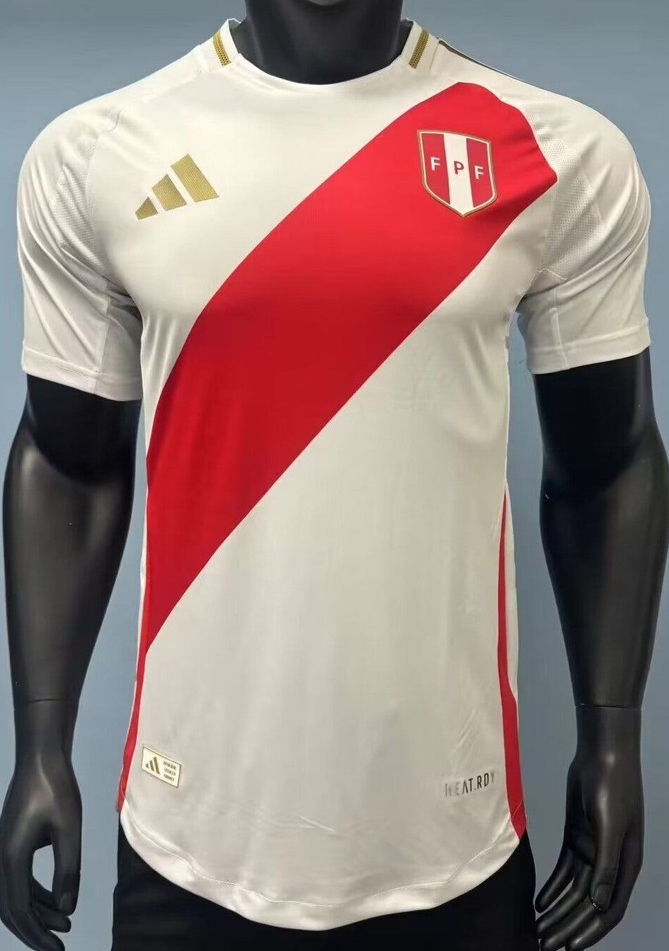 CAMISETA PRIMERA EQUIPACIÓN PERÚ 2024 VERSIÓN JUGADOR