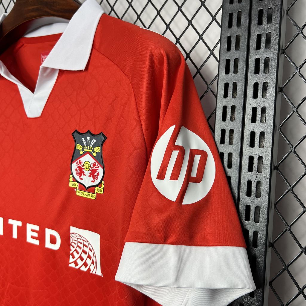 CAMISETA PRIMERA EQUIPACIÓN WREXHAM 24/25 VERSIÓN FAN