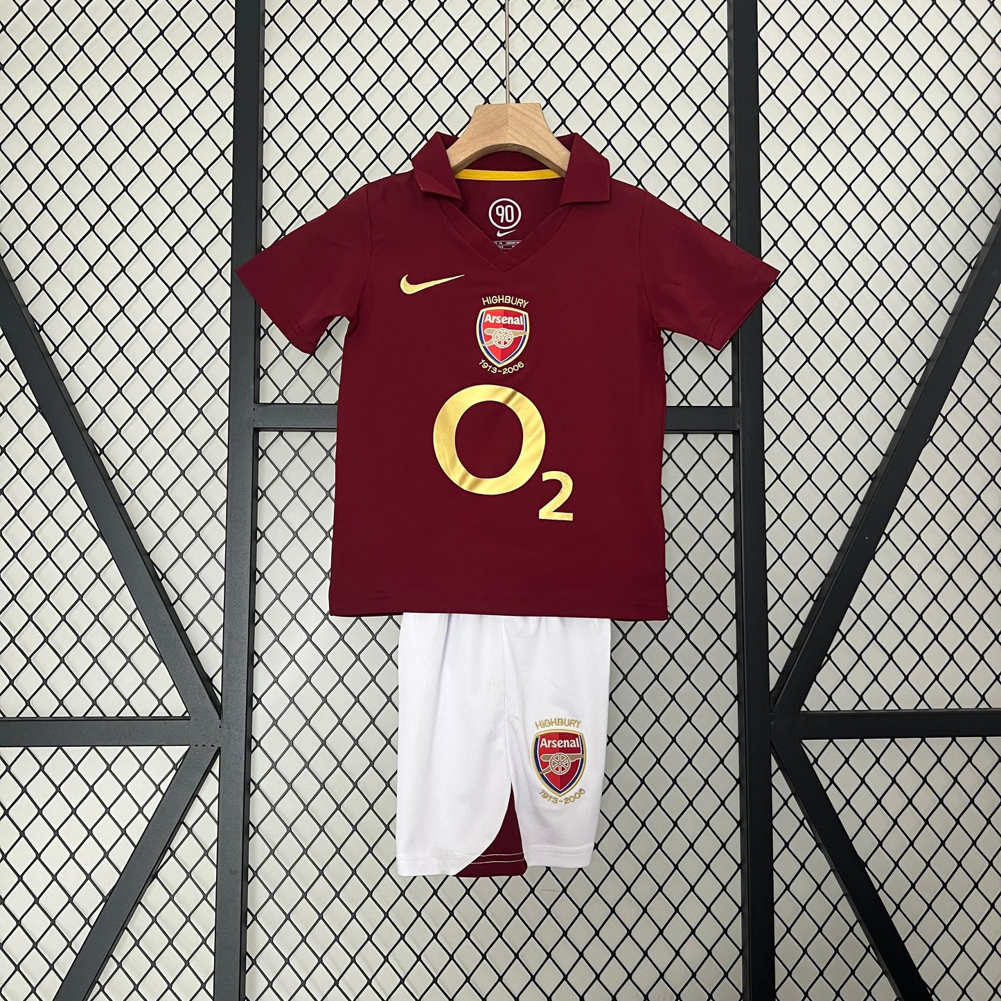 CAMISETA PRIMERA EQUIPACIÓN ARSENAL 2005/06 INFANTIL