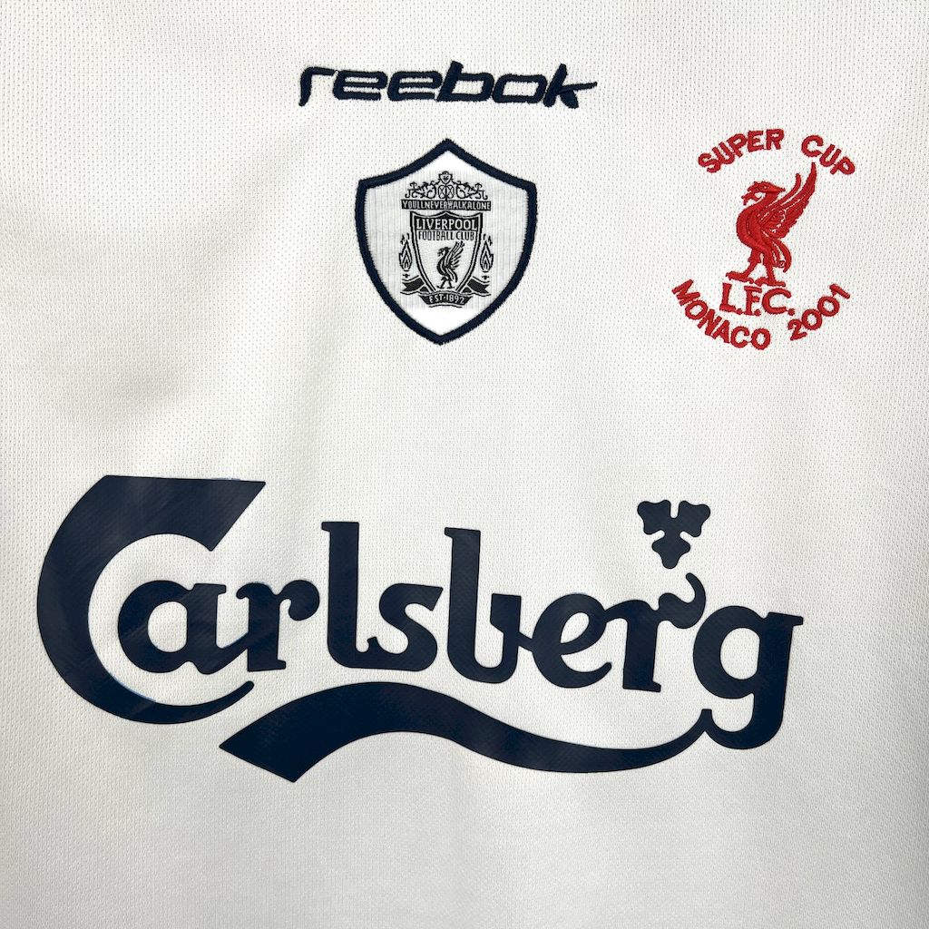 CAMISETA SEGUNDA EQUIPACIÓN LIVERPOOL 2001/02