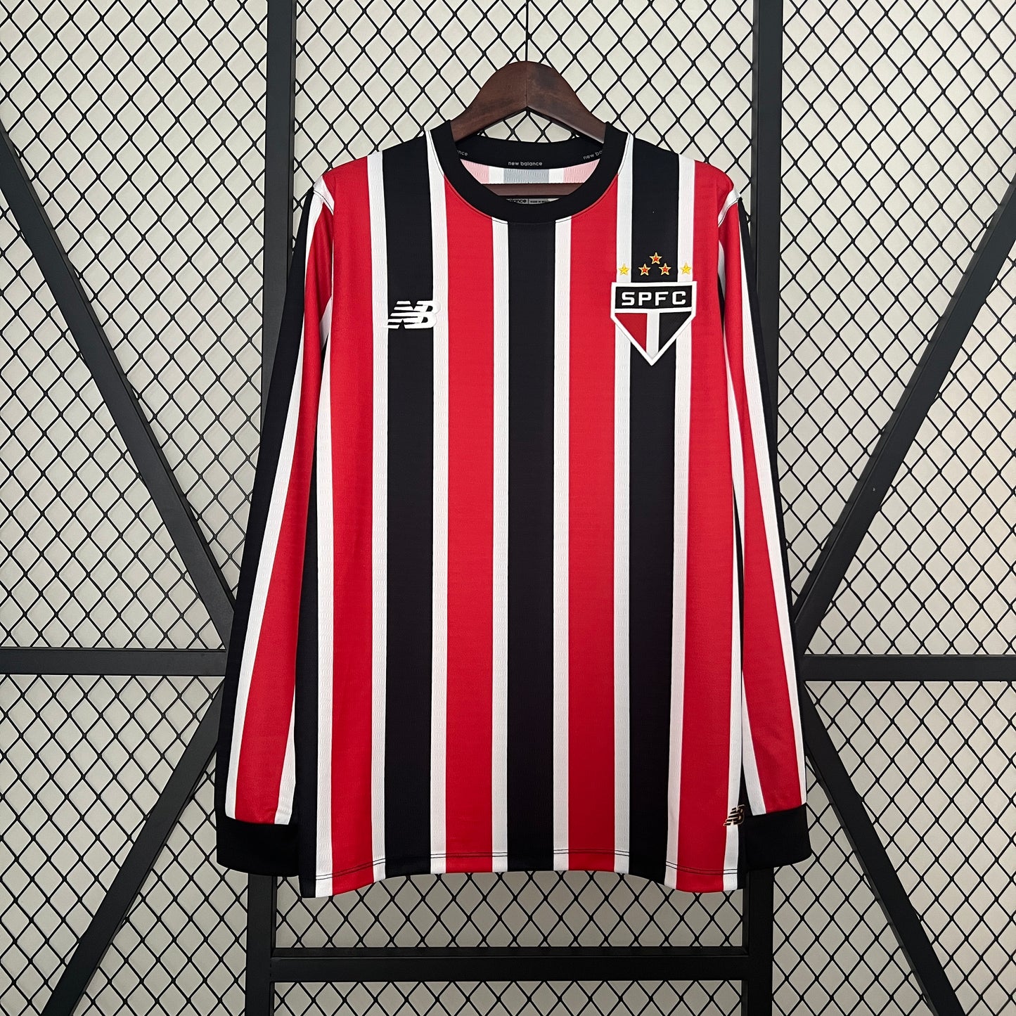 CAMISETA SEGUNDA EQUIPACIÓN SAO PAULO 2024 VERSIÓN FAN