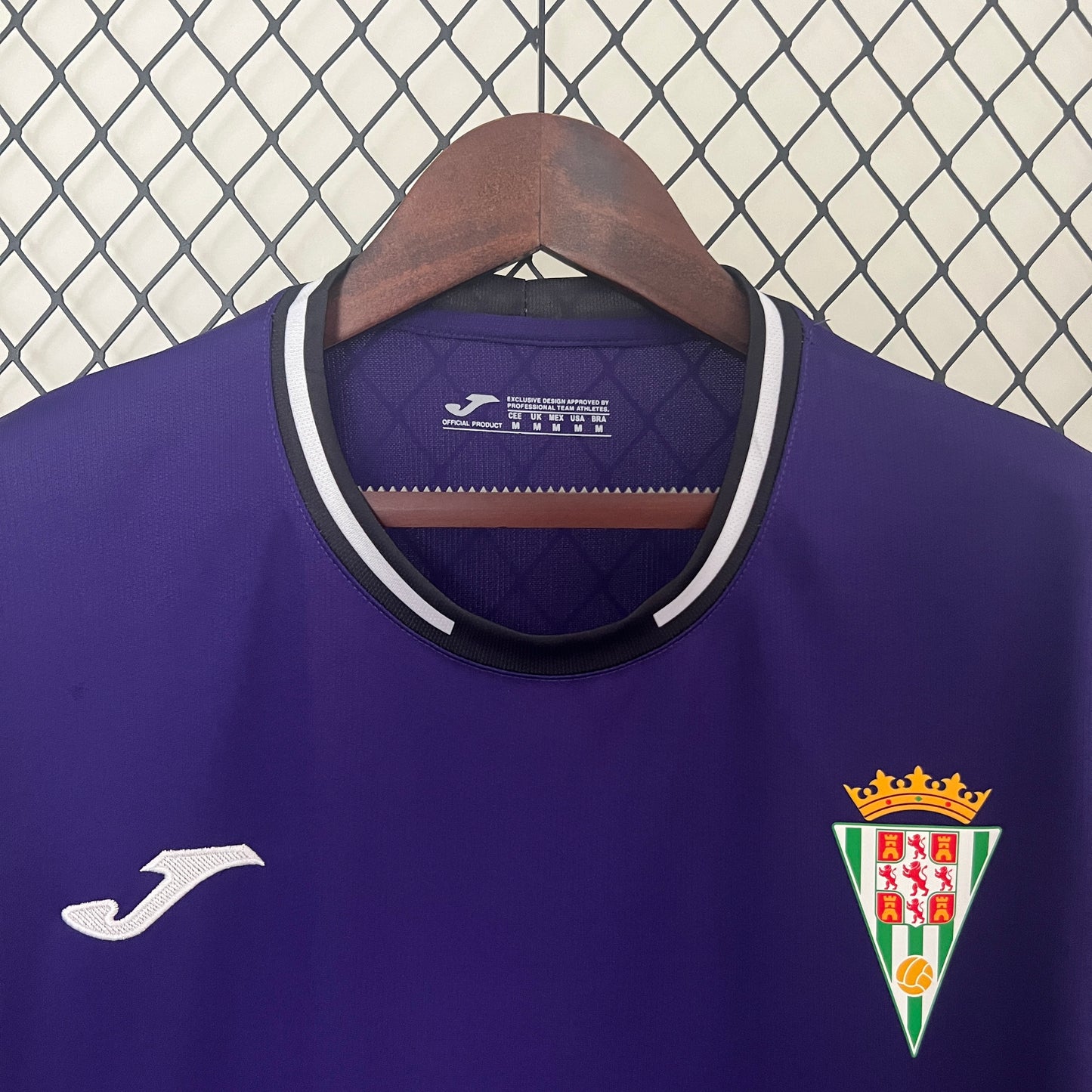 CAMISETA SEGUNDA EQUIPACIÓN CÓRDOBA 24/25 VERSIÓN FAN