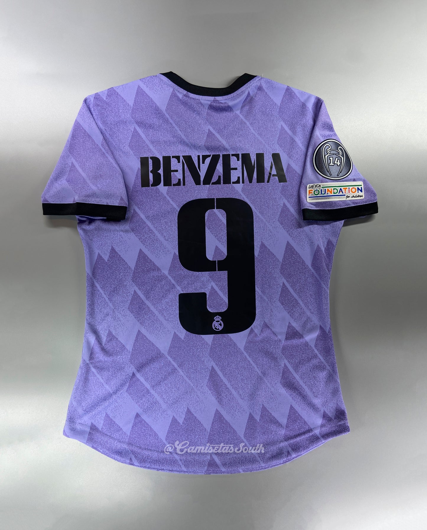 CAMISETA SEGUNDA EQUIPACIÓN REAL MADRID 22/23 VERSIÓN JUGADOR