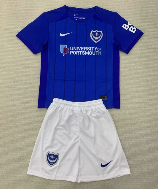 CAMISETA PRIMERA EQUIPACIÓN PORTSMOUTH 24/25 VERSIÓN INFANTIL