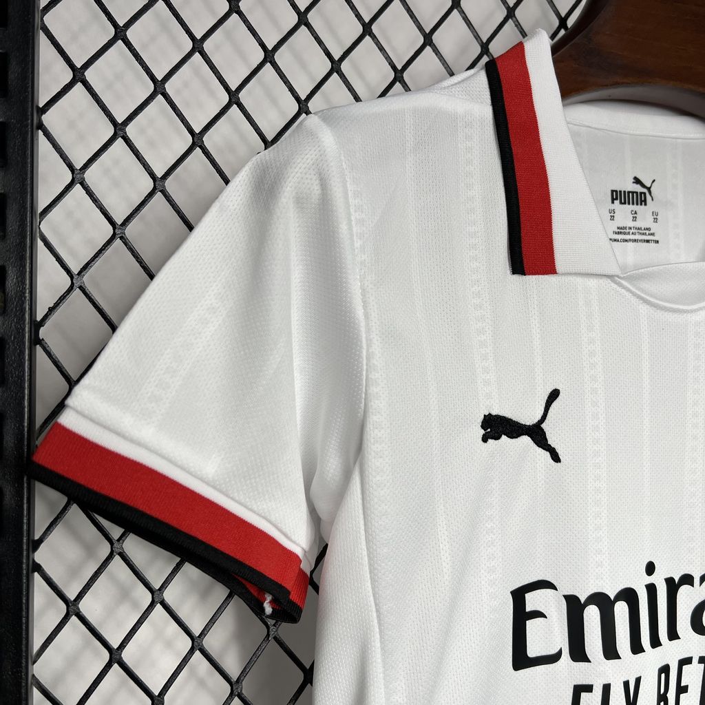 CAMISETA SEGUNDA EQUIPACIÓN AC MILAN 24/25 VERSIÓN INFANTIL