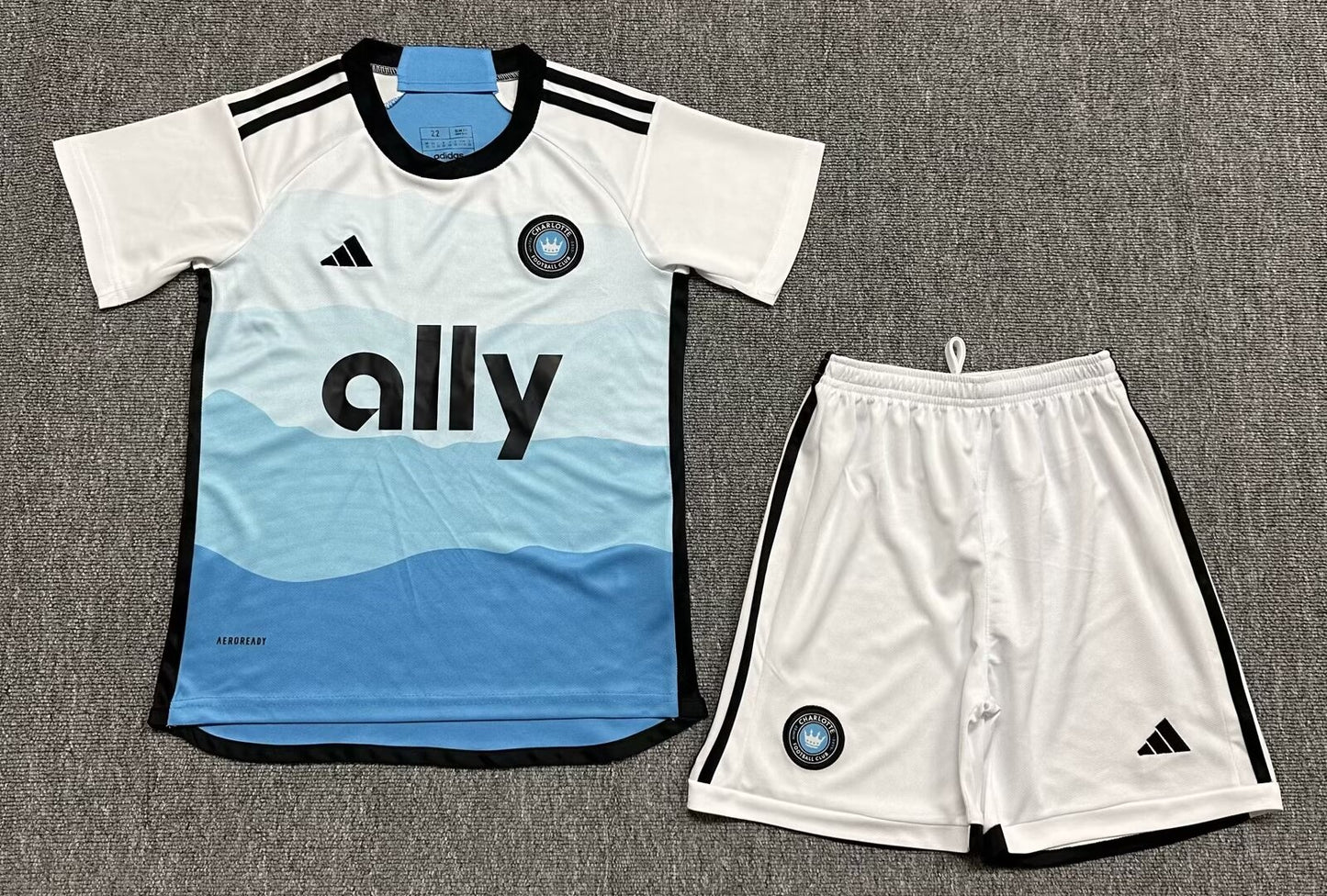 CAMISETA PRIMERA EQUIPACIÓN CHARLOTTE FC 2024 VERSIÓN INFANTIL