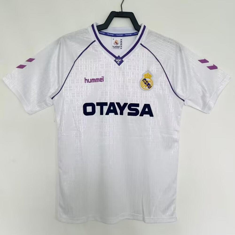 CAMISETA PRIMERA EQUIPACIÓN REAL MADRID 1990/92