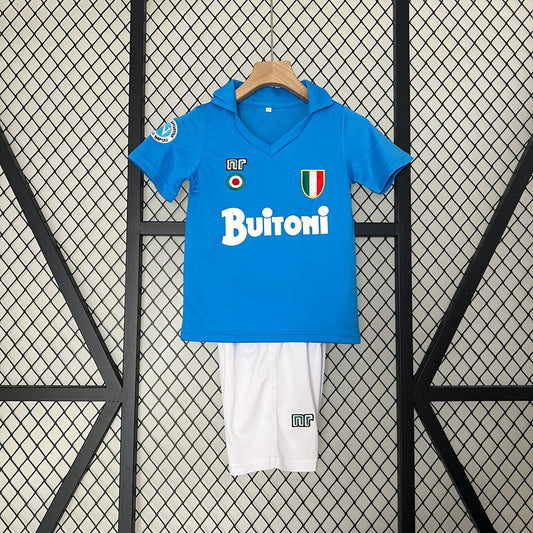 CAMISETA PRIMERA EQUIPACIÓN NAPOLI 1987/88 INFANTIL