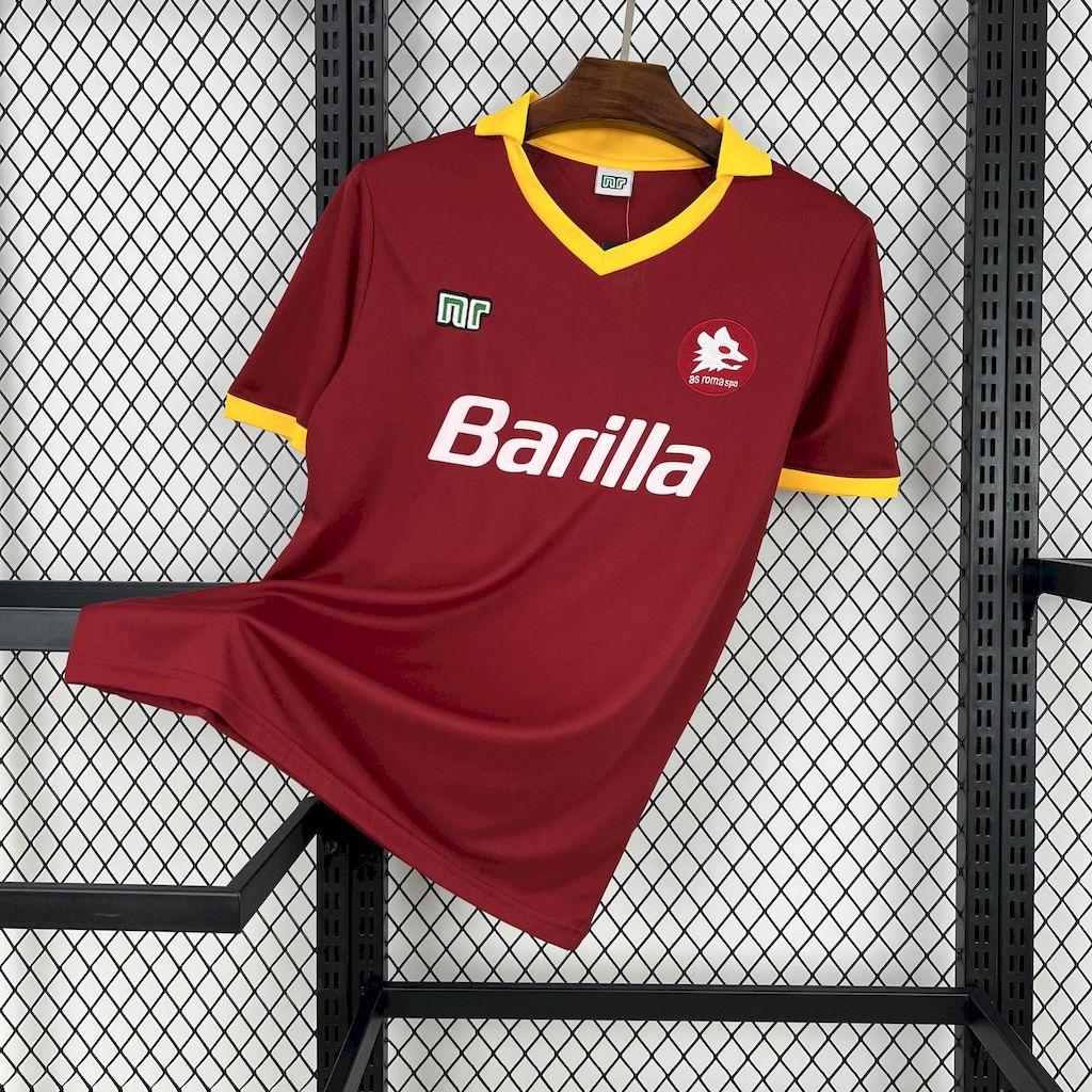 CAMISETA PRIMERA EQUIPACIÓN AS ROMA 1987/90