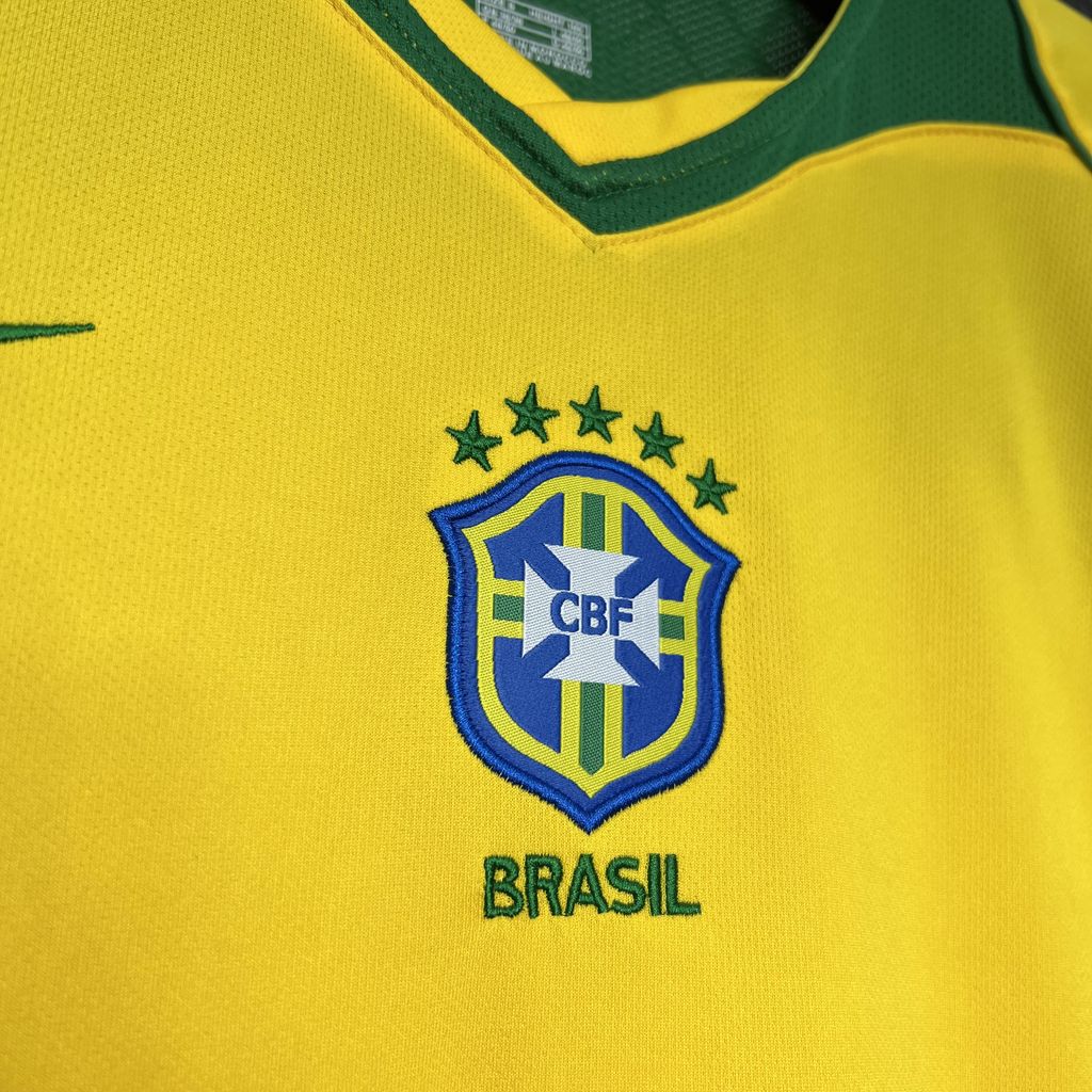 CAMISETA PRIMERA EQUIPACIÓN BRASIL 2004