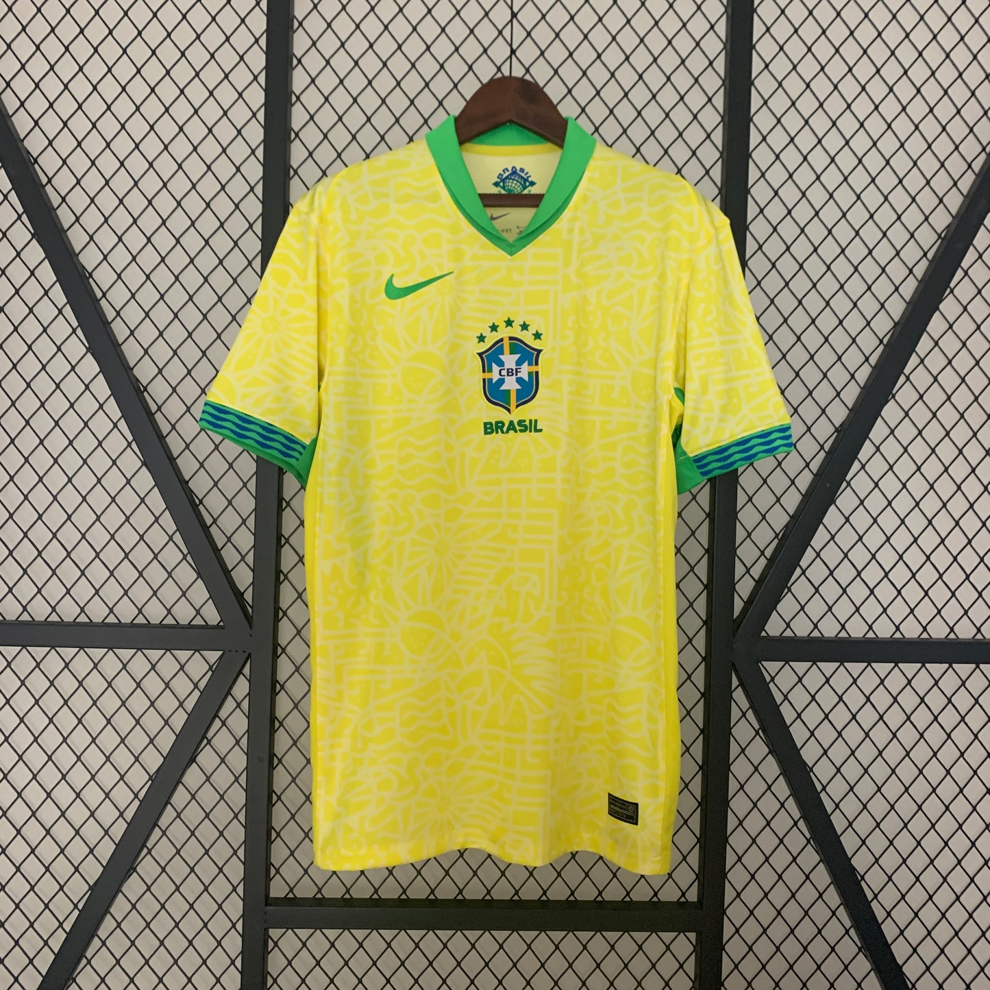 CAMISETA PRIMERA EQUIPACIÓN BRASIL 2024 VERSIÓN FAN