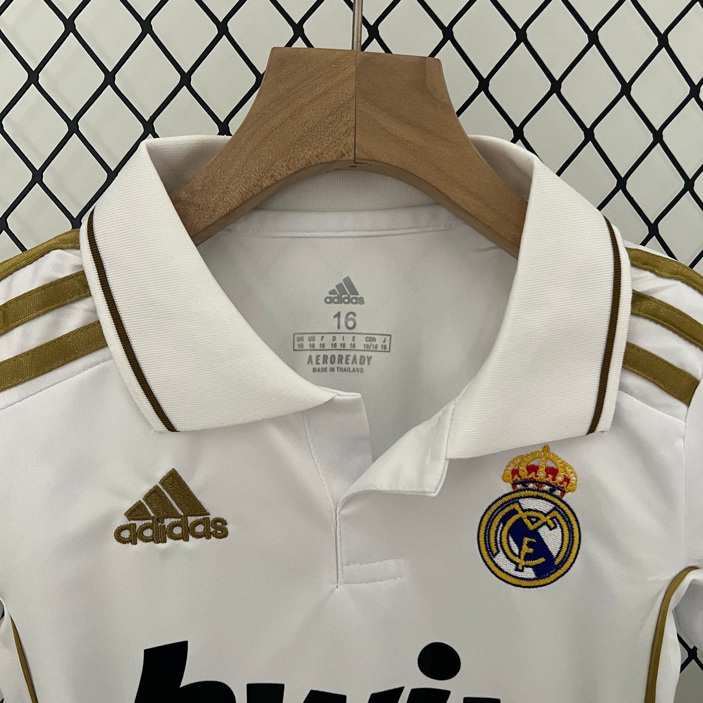 CAMISETA PRIMERA EQUIPACIÓN REAL MADRID 2011/12 INFANTIL