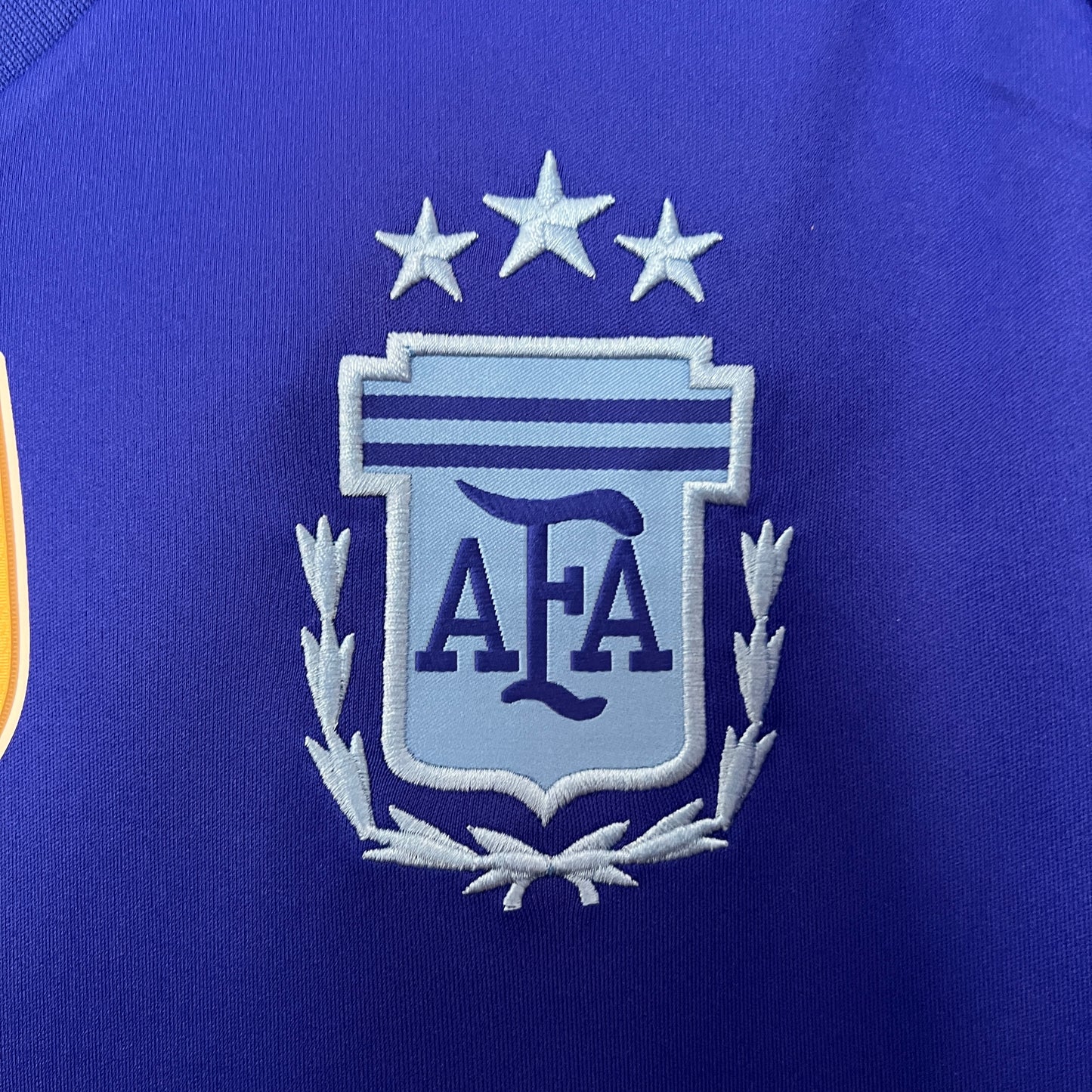 CAMISETA SEGUNDA EQUIPACIÓN ARGENTINA 2024 VERSIÓN FAN