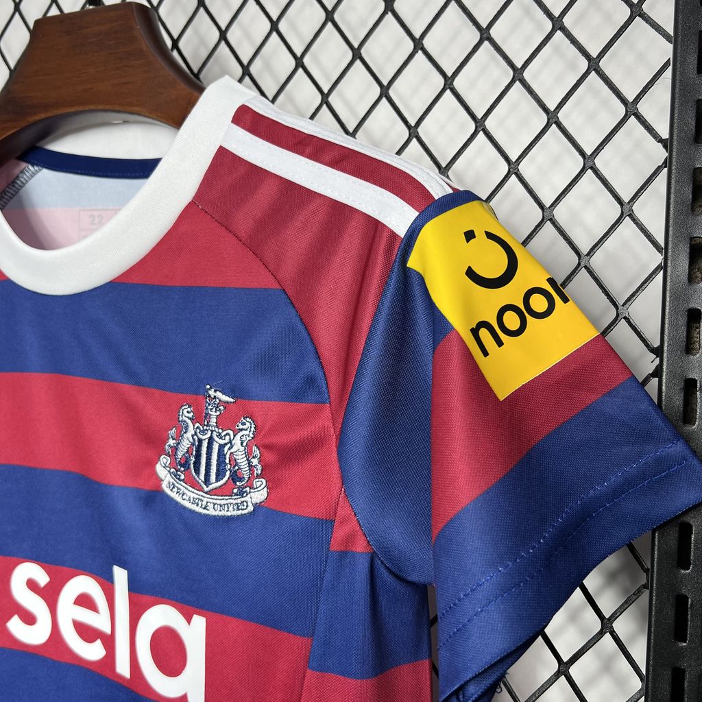 CAMISETA SEGUNDA EQUIPACIÓN NEWCASTLE 24/25 VERSIÓN INFANTIL